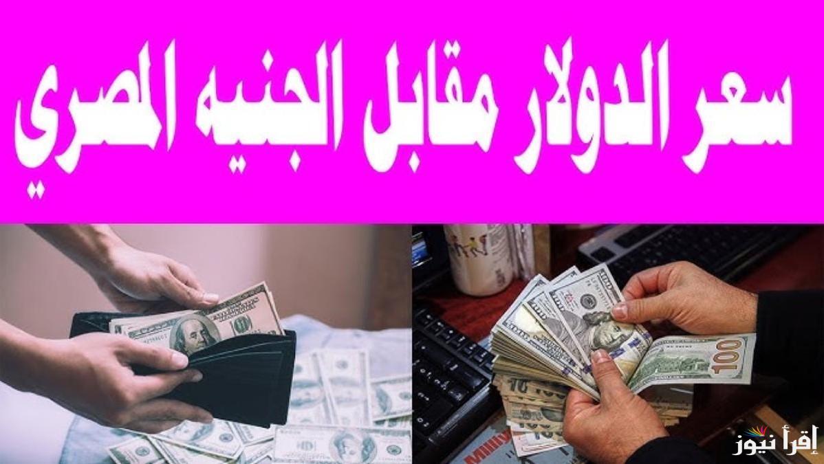 لو ناوي علي سفر .. سعر الدولار الان مقابل الجنية المصري في السوق السوداء والبنوك المختلفة